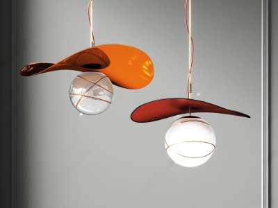 现代吊灯3D模型下载